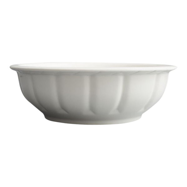 Large Fluted Salad/Serving Bowl - 27.5x8.5cm