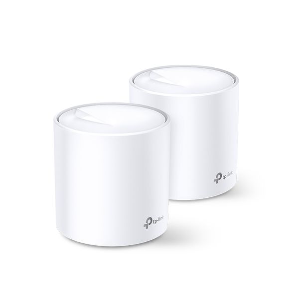 TP-Link Deco X20(2-Pack) AX1800 Whole-Home Mesh Wi-Fi 6 System(Tri-Band)