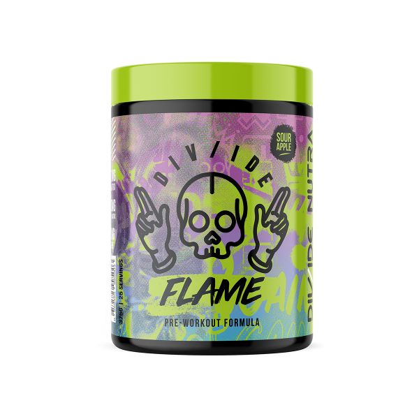 Divide Flame Pre-Workout 375g - Sour Apple