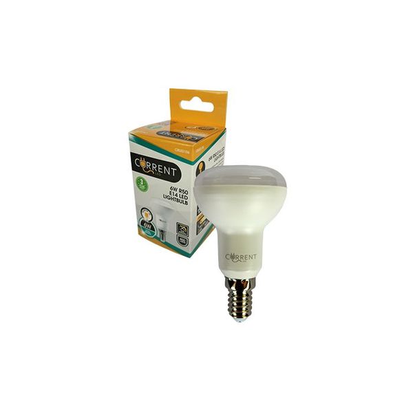 Bulk Pack 5 x Current L/Bulb LED R50 6w Cw