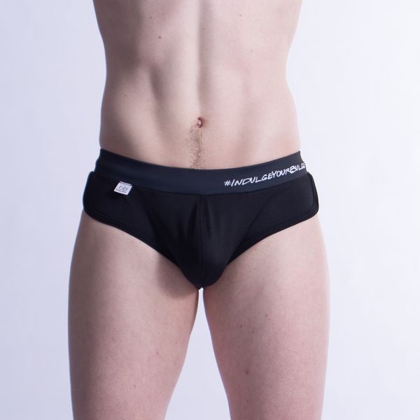 Bulge and Bum Swimbrief - Black