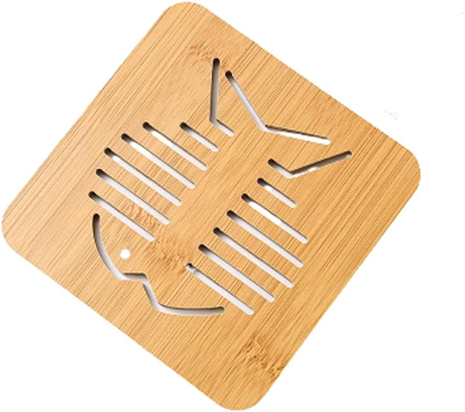 Wooden Coaster Drinks Heat Resistant Pad for Melamine Dishes Pot