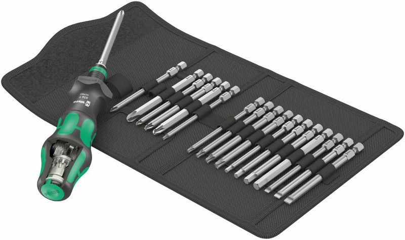 Wera - 05057482001 Kraftform Kompakt Turbo 1, 19 pieces