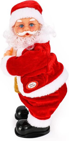 12 Inch Musical Christmas Moving Figure - Santa Claus