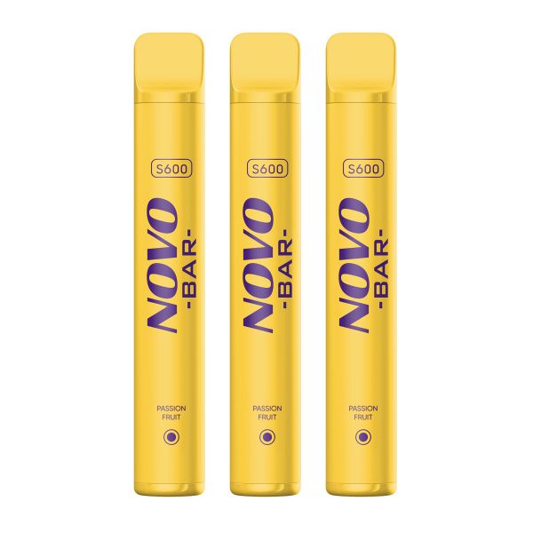 8W - 600 Puffs - Passion Fruit - 3 Pack image