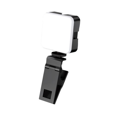 Rechargeable RGB Video Light with 3 Color Modes & Clip, 1200mAh Battery Image