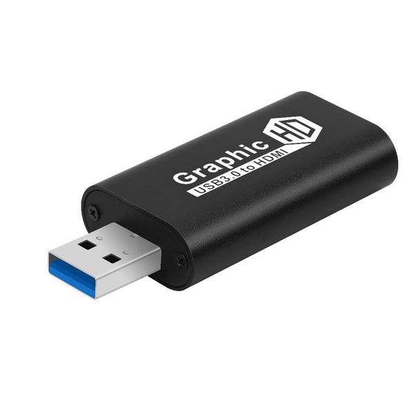 USB 3.0 4K HDMI Video Audio Capture Card with VGA Converter