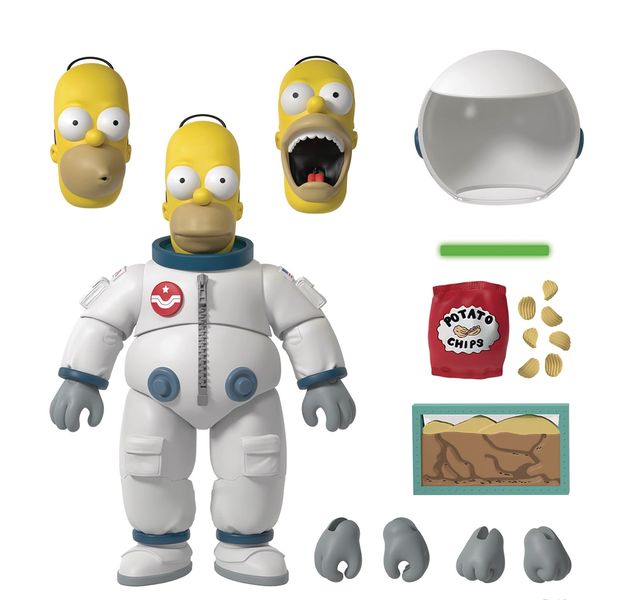 Simpsons Ultimates Deep Space Homer Figure