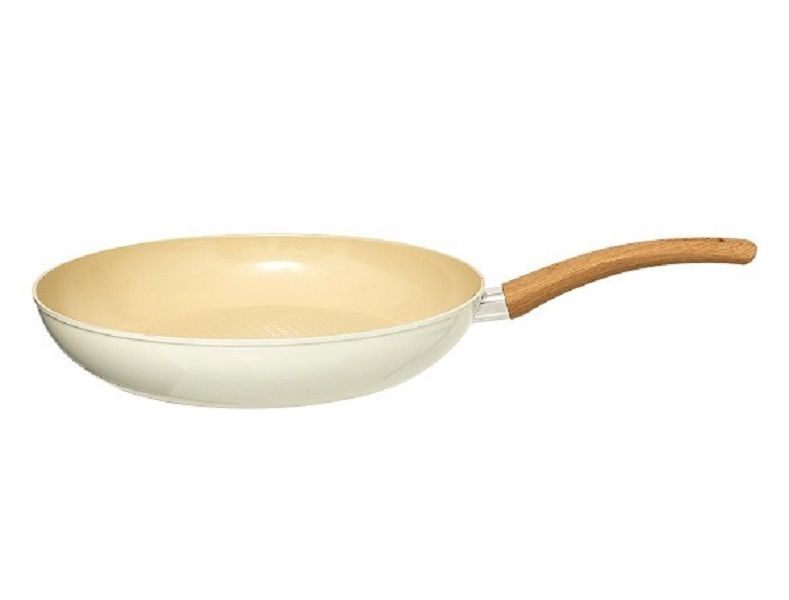 5five Recycled Aluminium Non-Stick Frying Pan 30cm 2.4Lt - Cream
