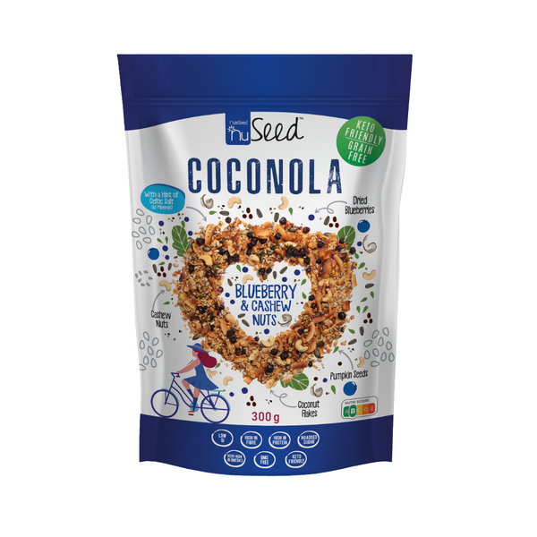 Nutriseed Coconola Blueberry &amp; Cashew Nuts 300g