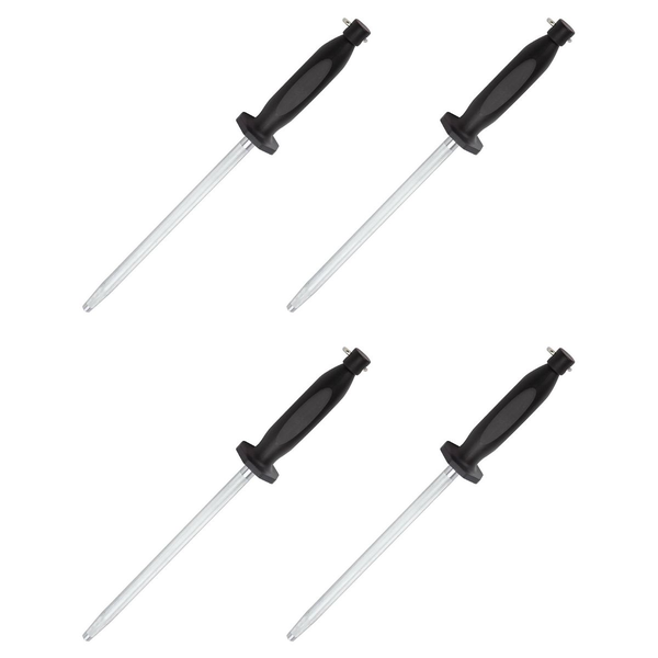 4 Piece 10-Inch Non-Slip Knives Sharpener