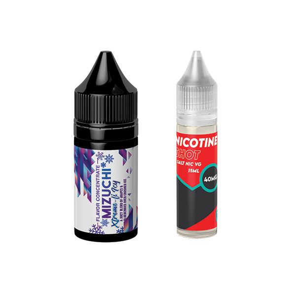 30ml Majestic Vape Juice DIY Salt Longfill Kit- Mizuchi Xtreme-Li Icy-20mg