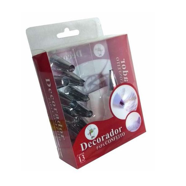 12 Pieces Cake Decorating Nozzle Set and a Re-usable Piping Bag