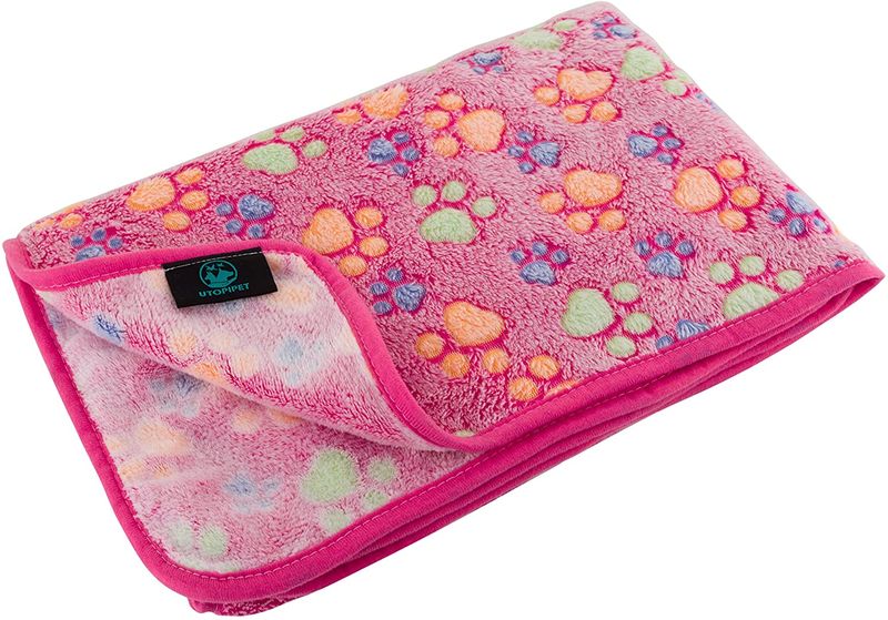 Pets Super Soft Fleece Blanket Pink - Large