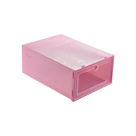 Super Foldable Clear Shoes Storage Box Plastic Stackable Shoe Organizer, Shop Today. Get it Tomorrow!