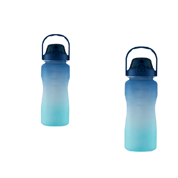 Kitro Blue Flip Top Water Bottle