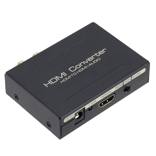 High-Performance Compatible HDMI to HMDI+ Audio Converter-XF0100