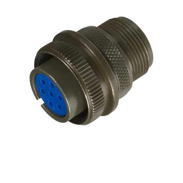 XY3106A-16S-1S: MIL-DTL-5015 Cable End Plug, 7-Pole, Female