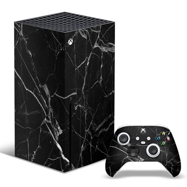 Decal Skin Compatible with Xbox Series X - White Marble (Decal Only)