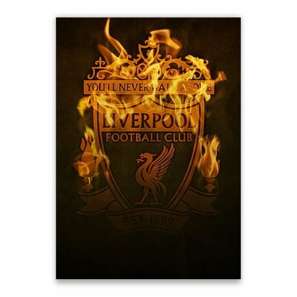 Liverpool Golden Crest Poster - A1