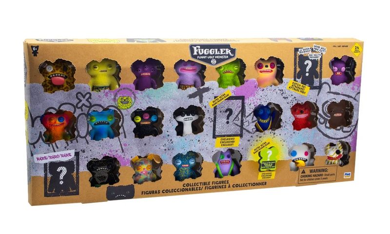 Fuggler Funny Ugly Monster Collectable Figures 24 Pack