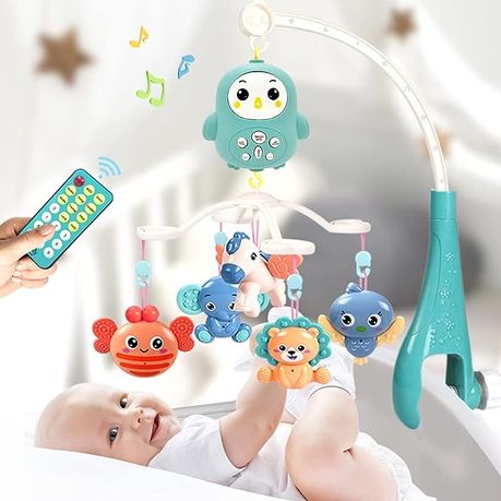 Hanging Toys for Babies 0 6 Months Cot Mobile Musical Toys