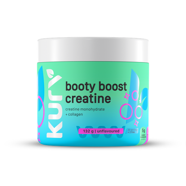 KURV Booty Boost Creatine Unflavoured 132g