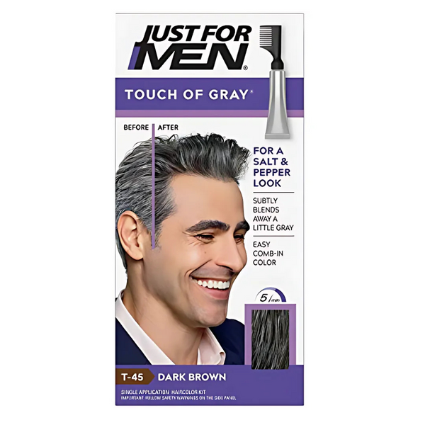 Just for Men Touch of Grey Comb-In Hair Colour T45 - Dark Brown