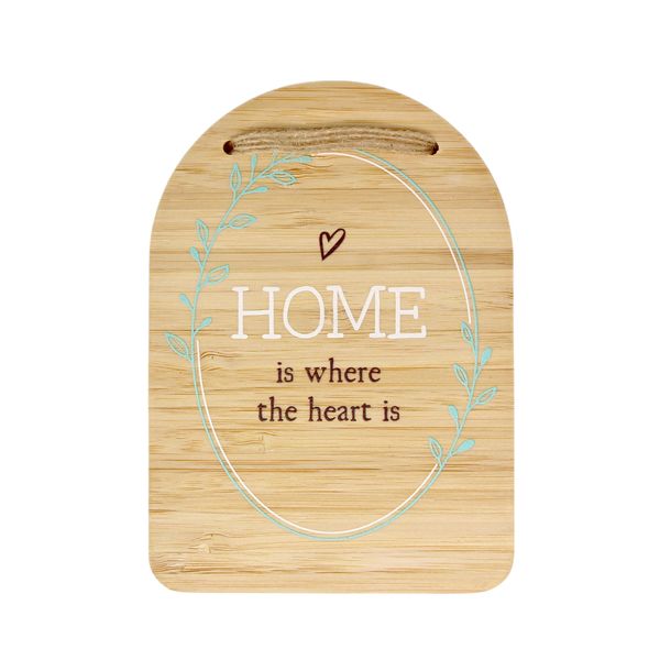 Plaque - Home is where the heart is