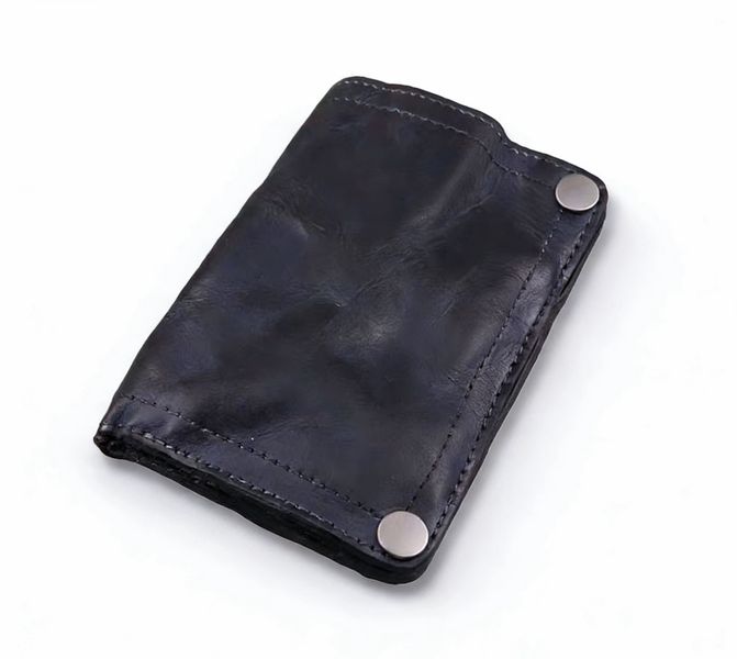Vintage Genuine Leather Vertical Wallet