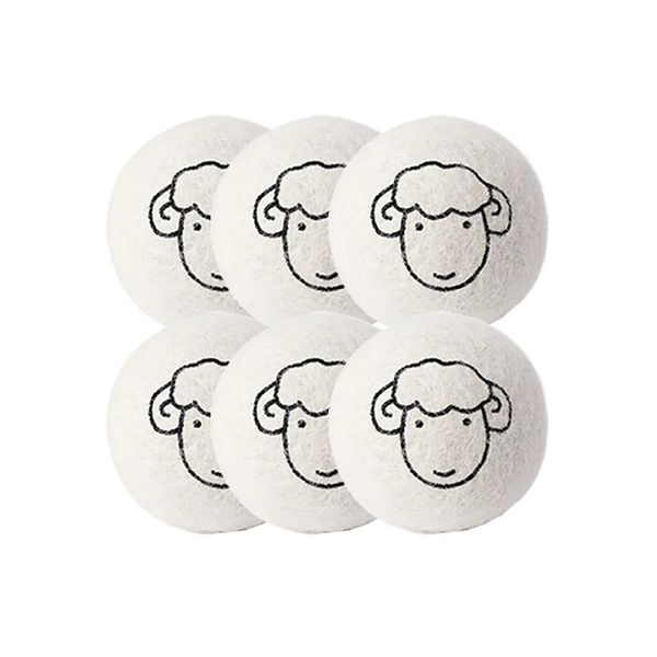 Reusable Wool Dryer Balls, Anti-static and Anti Winding