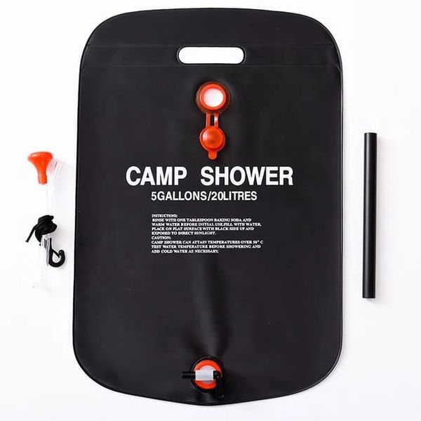 Portable Camping Water Bag - Lightweight Folding Shower for Outdoor Use