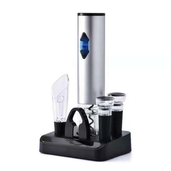 Electric Wine Bottle Opener - Silver