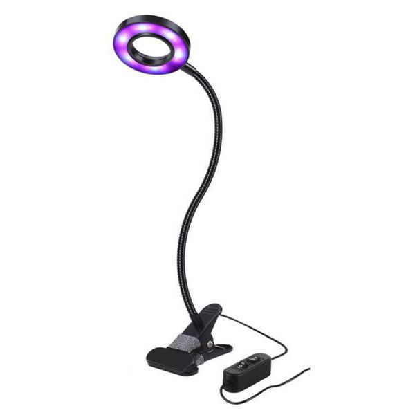 1 Arm Indoor Hydroponic LED Grow Light 12W 14 LED 360° Flexibility 3 Colour