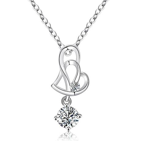 925 on sale Sterling Silver Cubic Zircon Pendant for Women/Girls, US925P1088