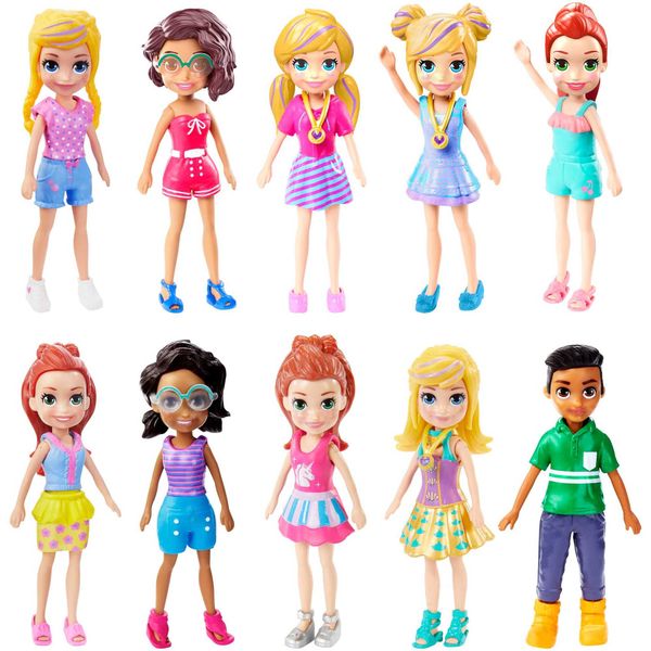 Polly Pocket Impluse Dolls With Trendy Outfits-Blind Box