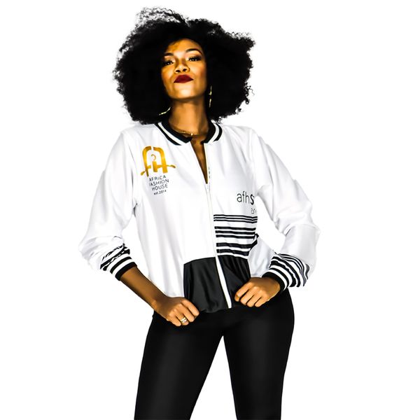 Africa Fashion House afhSports Xhosa Stripe Tracksuit Top