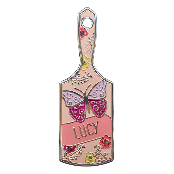 Girl's personalised Hairbrush - Lucy