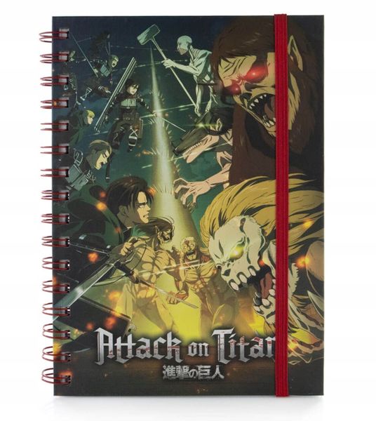 Attack On Titan (S4) A5 Wiro Notebook