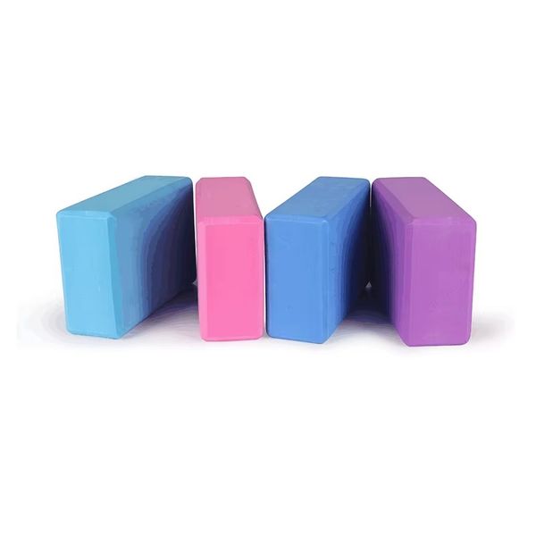 EVA Foam Yoga Block Props Brick Gym Pilates Yoga Column Back - 4 Piece