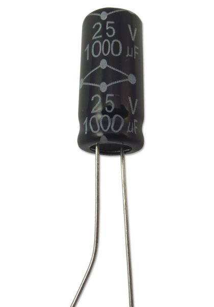Multicomp Pro (MCGPR25V477M10X16 ) Electrolytic Capacitor, 470 µF, 25 V