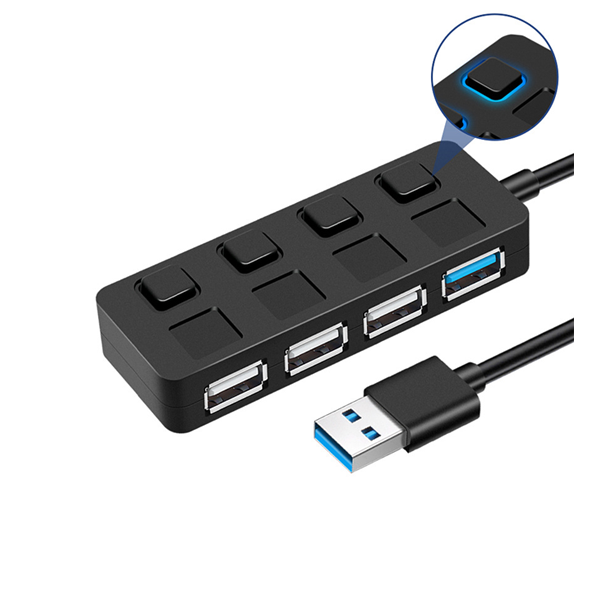 1-to-4 Port USB 3.0 Hub