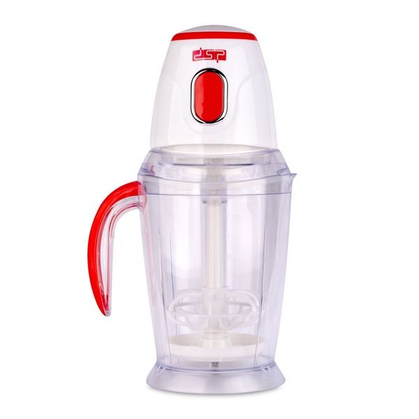 1.5L Electric Food Chopper - 200W, Double Stainless Steel Blades, 2-Speed