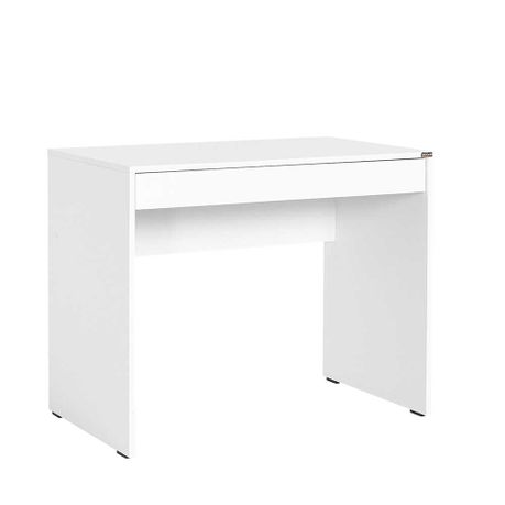 Adore Desk W Drawer Office Study Table, Thin White Desk With Drawers