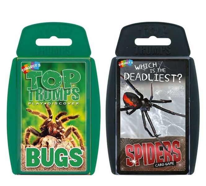 Creepy Crawlies Top Trumps Card Games Bundle
