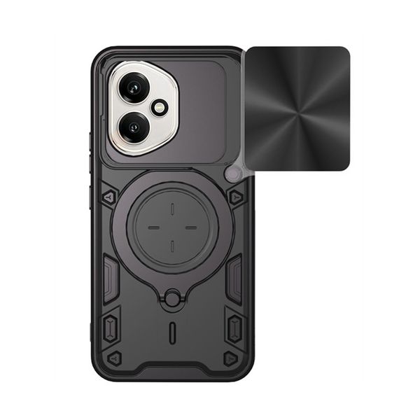 TC Sliding Magnetic Camera Protection Case Cover Compatible with Samsung S25 Plus