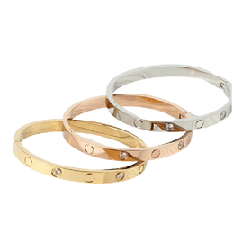 GG LINK TO LOVE STUDDED BRACELET