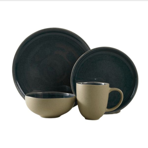 P25152D-BLUE StoneCraft Harmony 16 piece DinnerSet