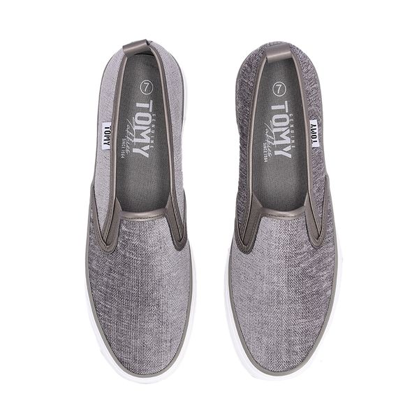 Tomy Nola Slip On Fashion Sneakers - Grey
