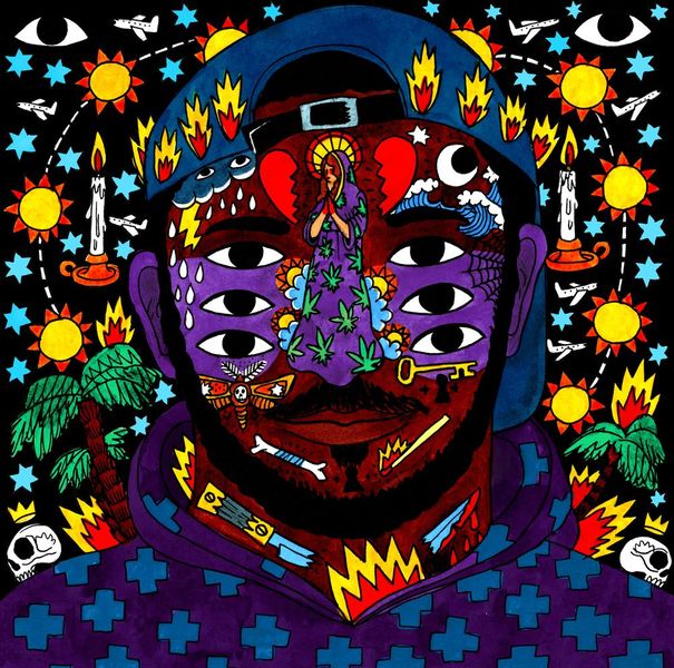 Kaytranada - 99.9% 2LP Vinyl Album Gatefold Cover